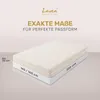 Lavea® Spannbettlaken 140x200cm - 160x200cm, Maya, 100% Produktbild-Vorschau 2