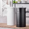 BUTLERS Mülltonne Oskar ZINC Produktbild-Vorschau 3