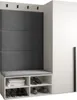 Garderobe MIRO Set 6 mit gepolsterten Paneelen Industrial Produktbild-Vorschau 1