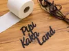 Zwayve Pipi Kaka Land Türschild WC Toiletten Klo 3D Produktbild-Vorschau 2