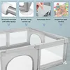 Baby Laufgitter mit 50 Kugel 120x120x66cm Aktivitätszentrum Produktbild-Vorschau 3