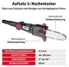 WALTER Li-Ion Akku-Hochentaster/Heckenschere 20 V, 2 in1 Produktbild-Vorschau 5