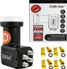 DUR-line +Ultra Quad LNB pour jusqu'à 4 abonnés noir Voir les images du produit 12