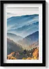 Berglandschaft– Wandbild mit Rahmen – Gerahmtes Bild  – Produktbild-Vorschau 1