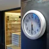 MONZANA® Horloge radio pilotée murale Ø30 cm blanche Voir les images du produit 2