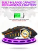 A gaming mouse with built-in rechargeable battery features highlighted. Produktbild-Vorschau