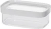 EMSA Optima, Box, Rechteckig, 0,45 l, Transparent, Weiß, Produktbild-Vorschau 1