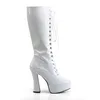 ELECTRA-2020 Damen Boots von Pleaser, Weiß Lack , EU 36, US Produktbild-Vorschau 5