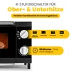 Clatronic Pizzaofen mit 12L Backraum | Minibackofen ideal Produktbild-Vorschau 4