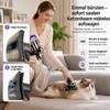 Akku Staubsauger 800W/80KPa/75Min mit Tierpflegebürste | 1M Produktbild-Vorschau 2