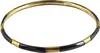 Armreif - Armschmuck - Armband - 0,3 cm schwarz-gold Produktbild-Vorschau 1