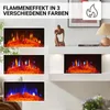 Elektrokamin BALDERIA Ida – Wandkamin - Weiss Produktbild-Vorschau 3