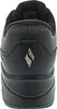 The back view of a black Skechers sneaker. Voir les images du produit