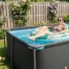 VirtuFit Rechteckpool 260x180x66 cm ANTHRAZIT mit Produktbild-Vorschau 3