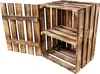 Creative Deco Cassetta in Legno Vintage con Coperchio e una Anteprima dell’immagine prodotto 1