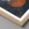 Gerahmtes Poster - Rahmen in heller Eiche - Geometrie Produktbild-Vorschau 2