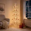 Arbre de Noël en métal vidaXL KUOPIO, 150 cm, acier, blanc Voir les images du produit 2