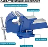 Morsa Wiltec per impieghi gravosi con ganasce da 125 mm, Anteprima dell’immagine prodotto 6