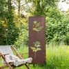 Schermo privacy in metallo - 160 cm x 50 cm - acciaio inox Anteprima dell’immagine prodotto 8
