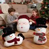 Set bianco di 2 cuscini decorativi natalizi con imbottitura Anteprima dell’immagine prodotto 4