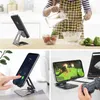 Pronett XJ4483 Stolní držák na mobil, tablet skládací černá Náhled obrázku produktu 4