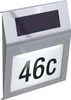 BASI - Solar-Hausnummer - SHN 200 - Edelstahl - 2 weiße Produktbild-Vorschau 1