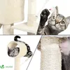 VOUNOT® Kratzbaum XXL mit Kratzbrett Sisalseil für Katzen, Produktbild-Vorschau 3