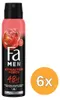 6x Deospray 150 ml Men Attraction Force Produktbild-Vorschau 6