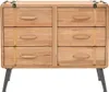 vidaXL Komoda z jedlového masivu 91x35x73 cm Náhled obrázku produktu 1