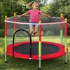 Trampolina ogrodowa dla dzieci 140cm czerwona Podgląd zdjęcia produktu 5