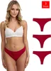 Tazzio perizoma donna 3 pezzi F933 (rosso, L) Anteprima dell’immagine prodotto 1