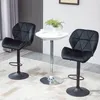 HOMCOM 2er-Set Barhocker höhenverstellbare Barstühle Produktbild-Vorschau 2