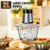 Zerkleinerer, 300W Zerkleinerer, Gemüseschneider mit 2L Produktbild-Vorschau 2
