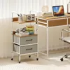 Carrello COSTWAY con 2 cassetti e ripiani in tessuto, Anteprima dell’immagine prodotto 2