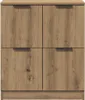 vidaXL Sideboard Artisan-Eiche 60x30x70 cm Holzwerkstoff Produktbild-Vorschau 4