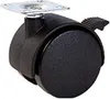 Möbelrolle mit Platte 40mm Hartbodenrollen Möbelrad Produktbild-Vorschau 1