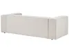 BELIANI Ecksofa Beige Stoff L-förmig 2-Sitzer Sofa mit Produktbild-Vorschau 5