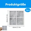 3er-Pack Kühlschrank-Luftfilter mit Aktivkohle, Ersatzfilter Náhľad obrázku produktu