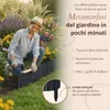 Floranica Bordura per Giardino in legno 40 x 200 cm Anteprima dell’immagine prodotto 5