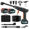 180Bar Akku Hochdruckreiniger mit 2×4000mAh Akkus, 6-in-1  Produktbild-Vorschau 1