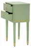 Table De Chevet Camille Green 40 Cm - Pin Et Mdf, Style Voir les images du produit 4