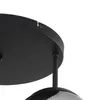 Lindby Deckenleuchte Teeja, rauch, 3-flg., Ø47cm, Glas, E27 Produktbild-Vorschau 8