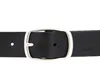 MUSTANG Leder Gürtel Leather Belt 3.0 W90 Black schwarz Produktbild-Vorschau 2