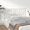 Kopfteil Weiß 125,5x4x100 cm Massivholz Kiefer Produktbild-Vorschau 4