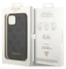 Schutzhülle Guess 4G Metal Gold Logo für iPhone 14, Grau Produktbild-Vorschau 8