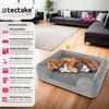 tectake® Ortopedický pelíšek pro psy Kimba omyvatelný Náhled obrázku produktu 3