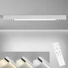ZMH Stropní svítidlo LED bílé 25W Obývací lampa 80 cm Náhled obrázku produktu 1