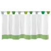 Tenda da bistrot con bordino decorativo verde, ca. 150x45 Anteprima dell’immagine prodotto 2