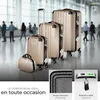 Set de valises rigides Cleo 4 pièces avec pèse-valise - Voir les images du produit 3
