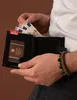 Grand portefeuille en cuir avec protection des cartes Voir les images du produit 14